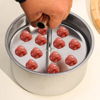 Dụng cụ làm thịt viên, cá viên chiên siêu tiện lợi bằng thép không gỉ 304 nhà bếp tiện ích