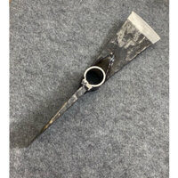 Dụng cụ làm vườn Cuốc đào gốc cây 1 đầu đào 1 đầu chặt bản lưỡi to hàng thủ công chất liệu nhíp đỏ