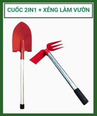 Dụng cụ làm vườn cuốc, xẻng nhọn