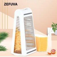 Dụng cụ lau hai mặt ZEFUVA, Dụng cụ nhà bếp đa chức năng Dụng cụ bào phô mai, Lưỡi dao hai mặt bằng thép không gỉ Tiện ích nhà bếp Dụng cụ gọt rau củ tại nhà