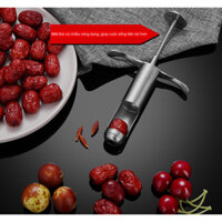 Dụng cụ lấy hạt táo đỏ bằng inox 304 có thể dùng tách hạt cherry đa năng