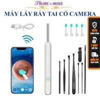 Dụng Cụ Lấy Ráy Tai Có Camera Nội Soi Ultra HD - Giám Sát Trực Tiếp Qua Điện Thoại