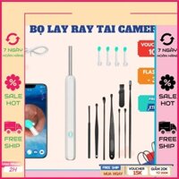 Dụng cụ lấy ráy tai có gắn camera nội soi đa năng LEANO BH 12 tháng kết nối dễ dàng