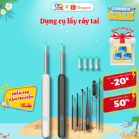 Dụng cụ lấy ráy tai có gắn camera nội soi đa năng kết nối dễ dàng