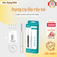 Dụng cụ lấy ráy tai có gắn camera nội soi đa năng hình ảnh sắc nét bảo hành 12 tháng
