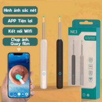 Dụng cụ lấy ráy tai có gắn camera nội soi đa năng  hình ảnh sắc nét(6868)
