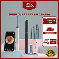 Dụng Cụ Lấy Ráy Tai NE3, Bộ Ngoáy Tai Có Gắn Kèm Đèn Và Camera Nội Soi Ở Đầu - Kết Nối Bluetooth Với Điện Thoại