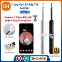 Dụng cụ lấy ráy tai nội soi Xiaomi Bebird R1 máy lấy ráy tai thông minh có đèn kèm camera kết nối điện thoại qua app