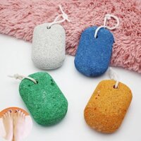 Dụng cụ loại bỏ vết chai, giũa chân, đá tẩy tế bào chết, dụng cụ chà chân, đá núi lửa, đá tắm, hình bầu dục, dày và nhiều màu sắc