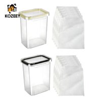 Dụng cụ lọc sữa chua KOZEEY và 5 túi nước ép trái cây cho gia đình