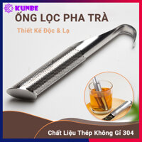 Dụng Cụ Lọc Trà KUNBE Chất Liệu Inox 304 Dạng Ống Lưới Nhỏ Gọn Tiện Lợi - Ống Lọc Pha Trà