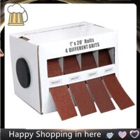 Dụng cụ mài mòn Giấy nhám Cuộn 6 mét 25mm Chiều rộng Giấy chà nhám Emery Vải cuộn Grit 150 240 320 400 Grit Đánh bóng Bel