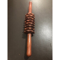 Dụng cụ massage bằng gỗ Hương 8 bánh xe. Dùng để tập yoga, massage các bộ phận trên cơ thể