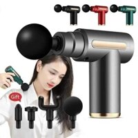 Dụng cụ massage cầm tay nhiều chế độ rung, nhiều đầu đi kèm