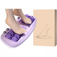 DỤNG CỤ MASSAGE CHÂN 4 BI LĂN, Bánh Lăn Lớn, Thiết Bị Bấm Huyệt Chân, Viên Bi Từ Tính, Masmassage