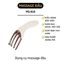 Dụng cụ massage đầu MS-818 22cm (dùng pin)