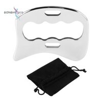 Dụng cụ Massage Guasha bằng thép không gỉ, Dụng cụ cạo Iastm cho dụng cụ Massage cạo khăn mềm, được sử dụng cho lưng, chân,