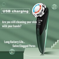 Dụng cụ massage làm sạch da mặt bằng sóng siêu âm đa chức năng với Usb để làm đẹp