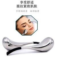 Dụng cụ massage mặt bằng đá viên bằng thép không gỉ, nén đá mắt, làm mát, chống sưng, đặc biệt cho thẩm mỹ viện