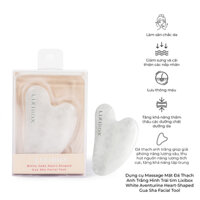 Dụng cụ Massage Mặt Đá Thạch Anh Hình Trái tim Lixibox Heart-Shaped Gua Sha Facial Tool