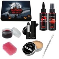 Dụng cụ màu hoá trang HALLOWEEN màu hoá trang vết thương: kem nền hóa trang đạo cụ làm phim makeup (Hỏa Tốc sẵn hàng)