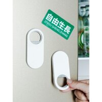 Dụng cụ mở chai bia phong cách Nhật Bản, nam châm tủ lạnh, dụng cụ mở chai từ tính bằng thép không gỉ, cá tính sáng tạo, dụng cụ mở lon soda nổi tiếng trên internet