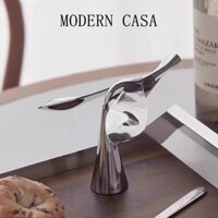 Dụng cụ mở chai hình chim nổi, cốc cân bằng, dụng cụ mở bia từ tính hình chim nhỏ, đồ trang trí sáng tạo, dụng cụ mở chai ma thuật