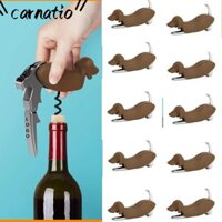 Dụng Cụ Mở Chai Rượu CARNATIO, Dụng Cụ Cắt Giấy Di Động Cho Chó Corkscrew, Phụ Kiện Nhà Bếp Đa Năng Dụng Cụ Mở Bia
