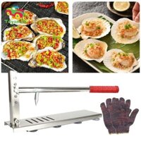 Dụng cụ mở Clam Dụng cụ mở máy Dụng cụ nhà bếp Bộ dụng cụ tạo nếp nhăn thực tế cho các siêu thị nhà hàng