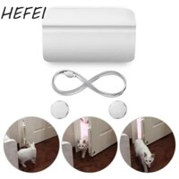 Dụng cụ mở cửa cho thú cưng HEFEI, Cửa tự động có thể khóa bằng nhựa, Đồ dùng cho thú cưng An ninh Lắp đặt dễ dàng với chó mèo cưng đàn hồi