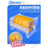 DỤNG CỤ MÔ HÌNH USTAR - ĐẾ CẮT BĂNG KEO ADHESIVE TAPE VESSEL UA-90139 TẶNG KÈM BĂNG KEO NHƯ HÌNH