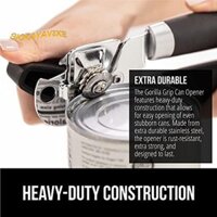 Dụng cụ mở hộp cầm tay bằng thép không gỉ hạng nặng 20,40 X 6,60 X 5,41 cm