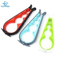 Dụng cụ mở hộp Đa chức năng 4 trong 1 Dụng cụ mở nắp chai nước giải khát Twister Bốn vị trí Dụng cụ mở nắp chống trượt Twister
