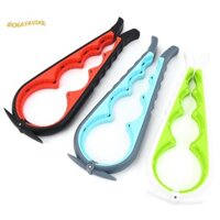 Dụng cụ mở hộp Đa chức năng 4 trong 1 Dụng cụ mở nắp chai nước giải khát Twister Bốn vị trí Dụng cụ mở nắp chống trượt Twister