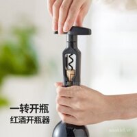 Dụng cụ mở rượu ECHO Nhật Bản, dụng cụ mở chai rượu thủ công đa chức năng, cao cấp