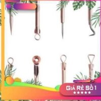 DỤNG CỤ NẶN MỤN VÀ LẤY RÁY TAI 4 CÂY 8 ĐẦU _thao2423