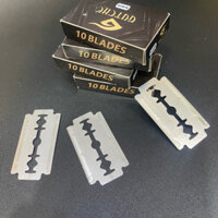 [DỤNG CỤ NGÀNH TÓC] Dao cạo râu kèm 10 lưỡi lam chống đứt da hay trầy xước .