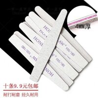 Dụng cụ nghệ thuật móng tay, dải chà nhám, bộ giũa móng tay, giũa móng tay định hình, miếng bọt biển, giũa pha lê siêu mỏng