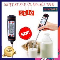 Dụng cụ nhà bếp Nhiệt kế nhà bếp Nhiệt kế nấu ăn pha sữa TP101 (màu đen). Nhỏ gọn dễ sử dụng nhiệt độ hiển thị trên màn hình điện tử. Bảo hành uy tín bởi BBINSTORE.