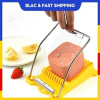 Dụng cụ nhà bếp Rau củ quả Dụng cụ cắt lát thịt Ham Dụng cụ và tiện ích nhà bếp bền bỉ Dụng cụ cắt trứng thủ công Phụ kiện nhà bếp Máy thái thịt Bữa trưa Máy cắt thư rác blackpink11