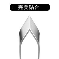 Dụng cụ nhổ tóc lợn bằng thép không gỉ Dụng cụ nhổ tóc nhà bếp Đức đa chức năng kẹp lông gà vịt loại bỏ lông nhíp nhổ 2503D24