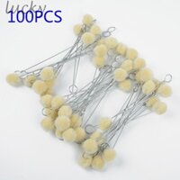 Dụng cụ nhuộm Bộ dụng cụ bôi thuốc nhuộm Da Craft Wool 125mm Dauber & Finish Hot