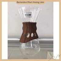 Dụng Cụ Pha Trà Coffee Thủy Tinh 3 CUP (500ML) BREWISTA