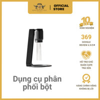 Dụng cụ phân phối bột cafe espresso 8 kim có đế nam châm