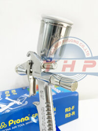 Dụng cụ phun sơn dùng hơi PRONA R2-F  cốc nhựa RC-51SR150ml - kim béc 0.5mm