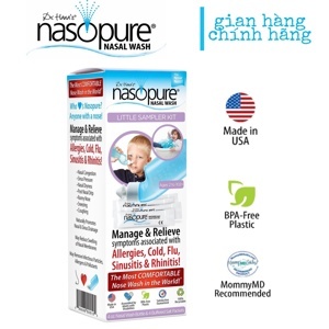Dụng cụ rửa mũi xoang Nasopure Sampler Kit
