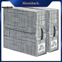 Dụng cụ sắp xếp ga trải giường Tối đa hóa không gian lưu trữ dễ dàng truy cập với thùng lưu trữ có nhãn Vải lanh sắp xếp tủ quần áo để chăn ga gối chăn
