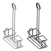 Dụng cụ sắp xếp gia vị Lọ đựng gia vị Tổ chức Giữ 2 chai Kệ đựng thức ăn Để bàn Tiết kiệm không gian Giá đựng gia vị