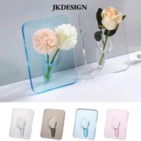 Dụng cụ sắp xếp hoa thủy canh, Đồ trang trí trang trí Bình khung tranh nghệ thuật, Chậu ươm Acrylic