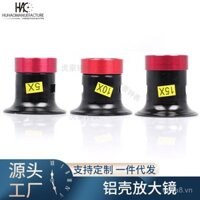 Dụng cụ sửa chữa đồng hồ chuyên nghiệp, kính lúp mặt nạ mắt 3x 5x 10x 15x, kính lúp, vỏ nhôm